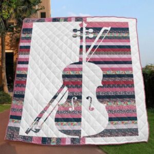 Violin Quilt Blanket Vq06  Quilt